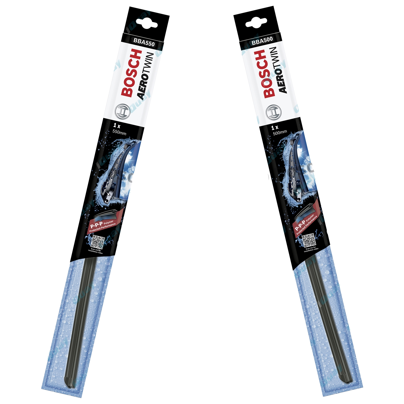 Front Pair Bosch Aerotwin Wiper Blades for Commodore VU VX VY VZ Sedan Wagon Ute