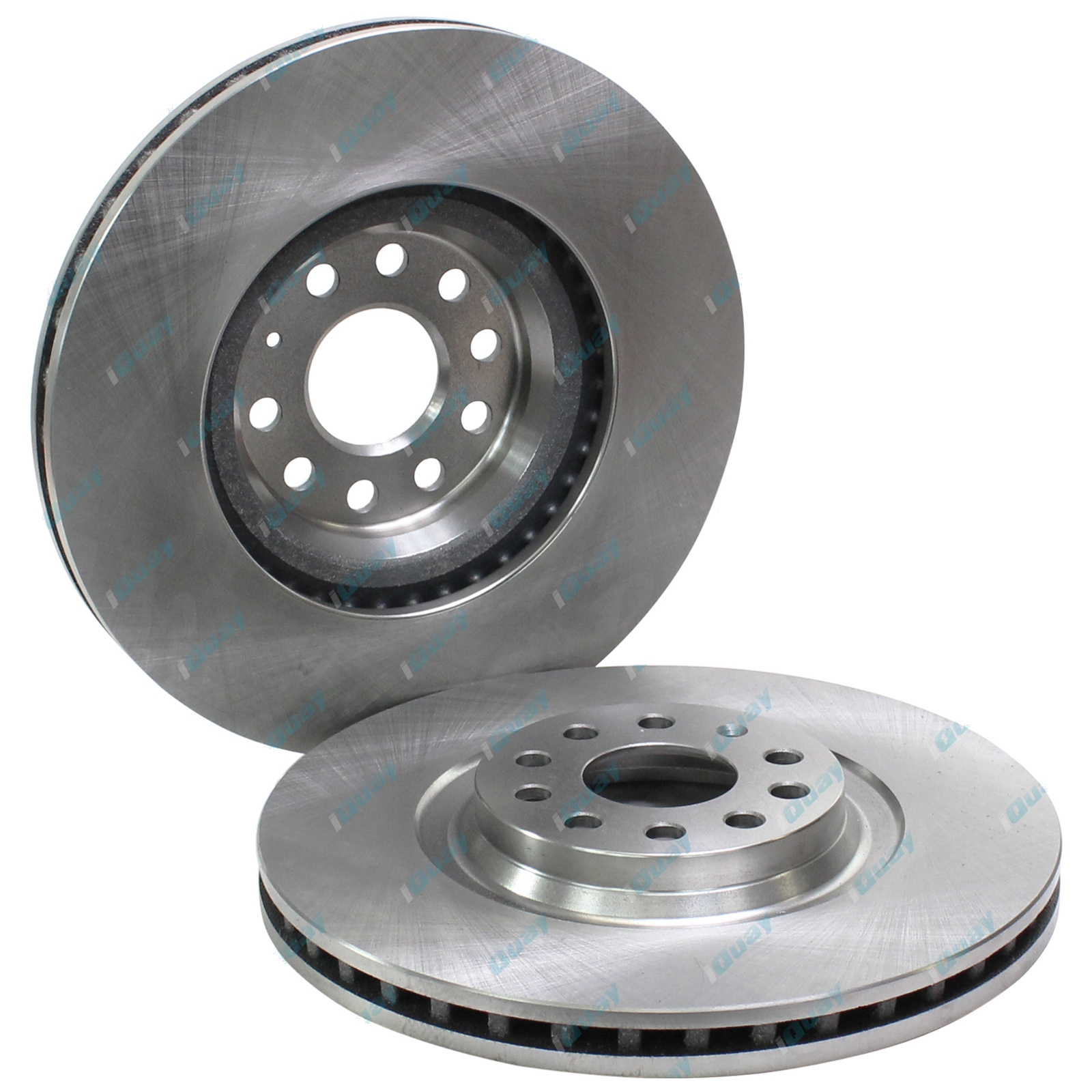 2 x Front Disc Brake Rotors for Skoda Octavia 1Z 4cyl 2.0L 2007~2010 - 340mm